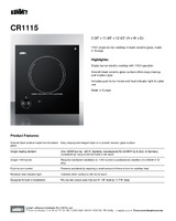 SUM-CR1115-Spec Sheet