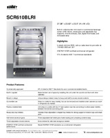 SUM-SCR610BLRI-Spec Sheet