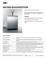 SUM-SBC58BLBIADAWKDTWIN-Spec Sheet