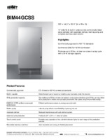 SUM-BIM44GCSS-Spec Sheet