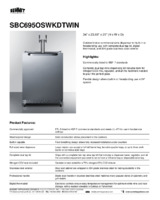 SUM-SBC695OSWKDTWIN-Spec Sheet
