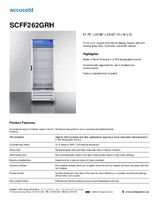 SUM-SCFF262GRH-Spec Sheet