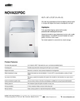 SUM-NOVA22PDC-Spec Sheet