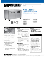 MAS-MBUR72A-001-Spec Sheet