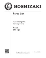 HOS-SRK-12J3-Parts Manual