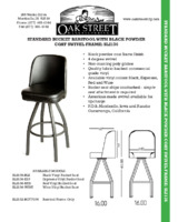 OAK-SL2136-BLK-Spec Sheet
