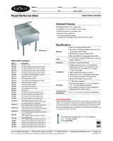 KRO-KR19-48DP-10-Spec Sheet