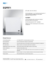 SUM-EQFR71-Spec Sheet