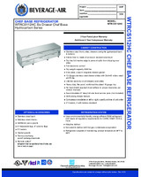BEV-WTRCS112HC-Spec Sheet