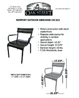 OAK-CM-825-Spec Sheet