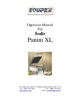 EQU-PANINI-XL-1-Owner's Manual