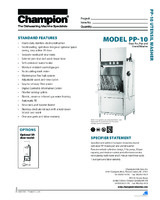 CHA-PP-10-Spec Sheet