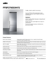 SUM-FFBF279SSXH72-Spec Sheet