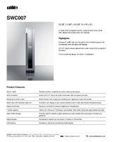 SUM-SWC007-Spec Sheet