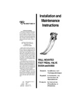 TSB-B-0504-SL-Installation And Maintenance Instructions