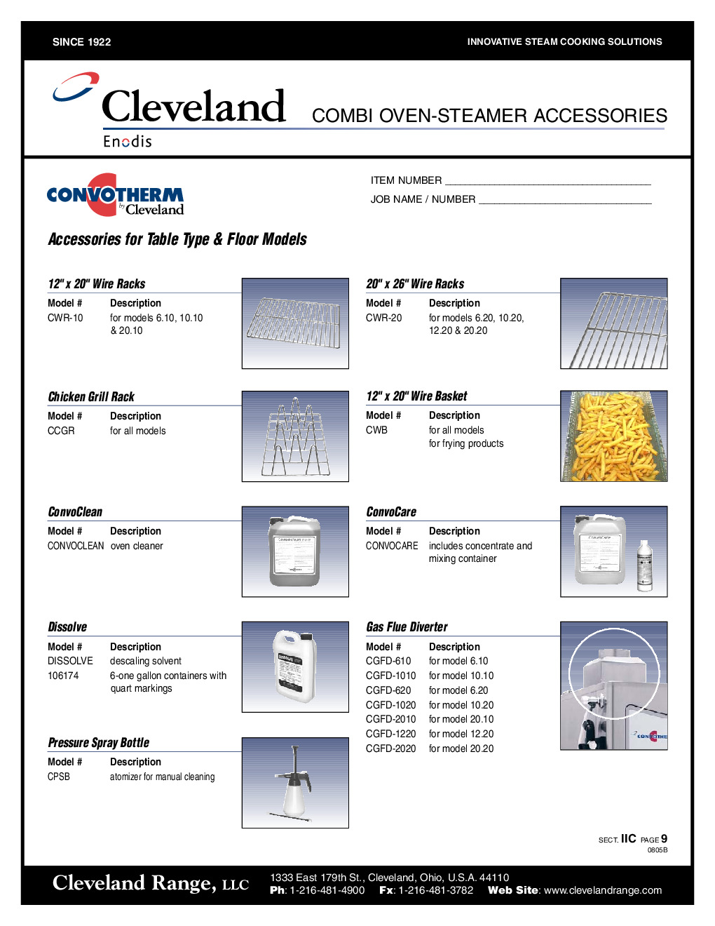Cleveland DISSOLVE Chemicals: Descaler / Delimer