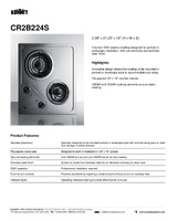 SUM-CR2B224S-Spec Sheet