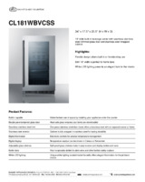 SUM-CL181WBVCSS-Spec Sheet