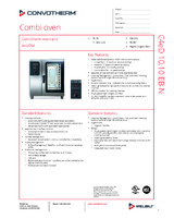 CNV-C4-ED-10-10EB-N-Spec Sheet
