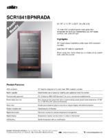 SUM-SCR1841BPNRADA-Spec Sheet