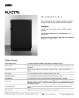 SUM-ALFZ37B-Spec Sheet