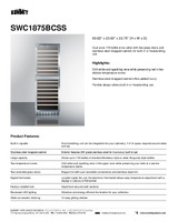 SUM-SWC1875BCSS-Spec Sheet