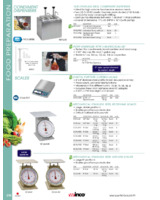 Winco SCLH-50 50 Lb. Mechanical Kitchen Scale - LionsDeal